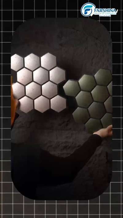 #Hexa interlocking wall panel #