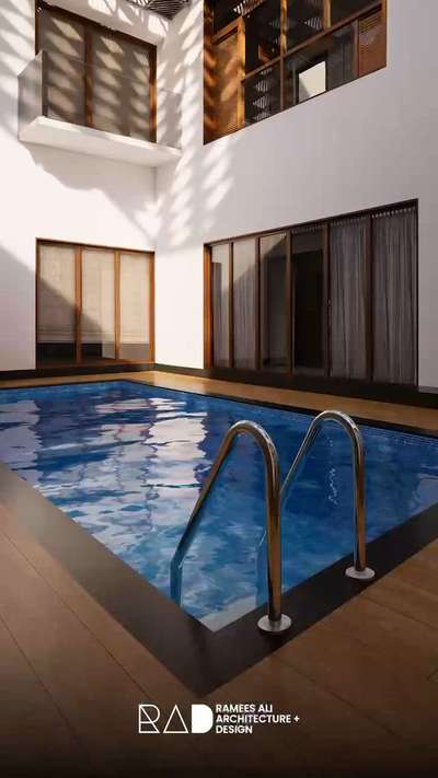 A private escape at home. Clean lines, open skies, and a pool designed for slow mornings and relaxed evenings.

#radhomes #swimmingpoolhouse #luxuryhomes #keralahomes #modernarchitecture
