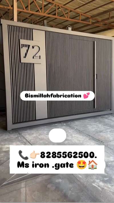 modern iron man gate design 😍🤩😍 modern. faibersade design 👉 🏡 🙏 sampark kare Bismillahfabrication Modern iron profile gate design 👉😍
. Any work for walding 💥🙏
. contact number 👉📞 
location khureji khas Krishna Nagar Delhi
.
.
.
.
.
.
.
.
...
.
.
.
.
.
.
 #koloapp  #koloviral  #koloapp  #kolopost  #trendingdesign  #steelgatedesign  #steelwork  #Steeldoor  #steelgatedesign  #trendinggatedisign  #gateDesign  #steelgatedesign  #moderngatedesign  #steelgatedesign  #steelgatepohoto  #trendingreels😍😍  #kolotrendingvideo  #kolotrending  #trendingkoloaap  #explorepage✨ #faibersaid  #fibershad  #railling  #railing