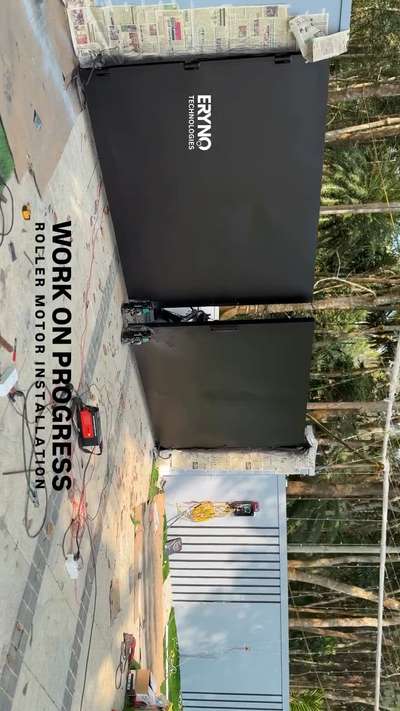 Roller Motor Installation for Swing Gate | Gate automation | premium gate motor  #gateautomation  #smartgate  #electricgates  #HomeAutomation  #gateideas  #electricgates