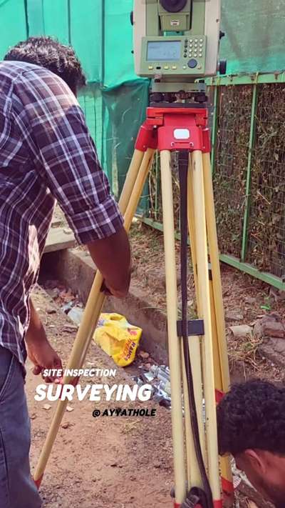SITE SURVEYING @ AYYATHOLE 

#newsite #Thrissur #SURVEYING #3d #working #newhouse #HouseDesigns #HomeDecor #HouseRenovation #oldbuildings #CivilEngineer #StructureEngineer #civilengineers #constructionsite #HouseConstruction #workingplan #FloorPlans #1000SqftHouse #Demolition