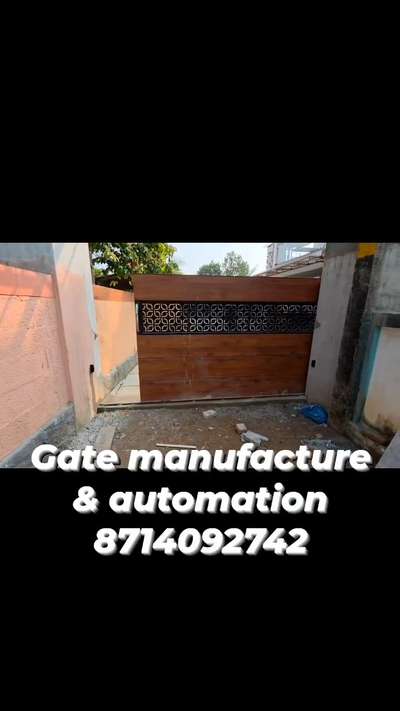 തിരുവല്ല തൃക്കൊടിത്താനത്തു ഞങ്ങൾ നിർമിച്ചു automation ചെയ്ത gate   #gatefabrication  #gateautomation  #thiruvalla  #thrikkodithanam #Kollam