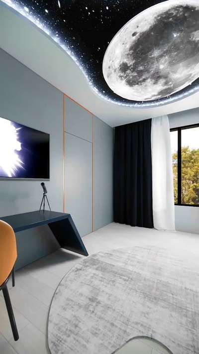 Space Station….. #InteriorDesigner  #Architectural&Interior  #KidsRoom  #lovedesign  #trendingdesign