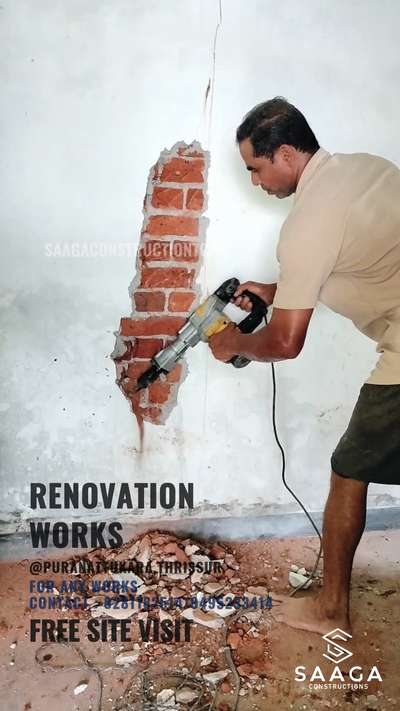 RENOVATION WORK @ PURANATTUKARA, THRISSUR 


contact use for ANY RENOVATIONs 

FREE SITE VISIT (upto 10km from Amala)

 #HouseRenovation #renovations #renovationideas #renovation_work #renovation #newsite #Completedproject #Thrissur #HouseDesigns #budget #budgetfriendlyrennovation #amala #10LakhHouse #InteriorDesigner #interior #exteriors #exterior_Work
