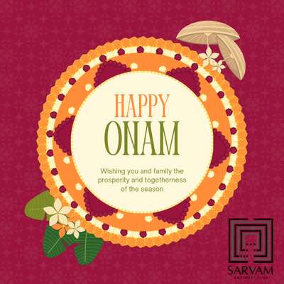 Wishing a very Happy Onam 🌸💮🌼