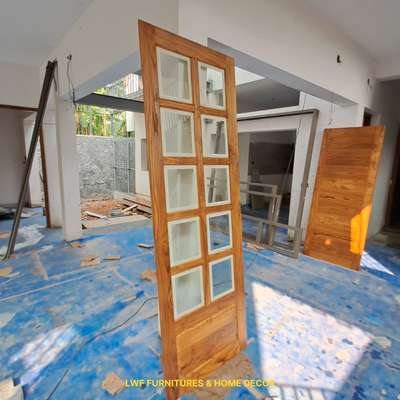 premium teak wood doors for Cochin project 
 #GlassDoors  #TeakWoodDoors  #DoorsIdeas