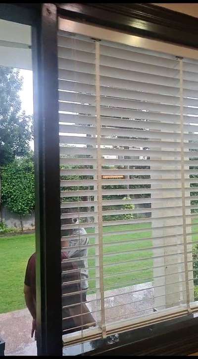 white wooden blinds |9868602114 9953533778