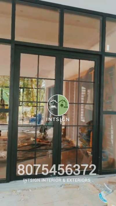 #dguglass #aluminium #curtainwall #sitoutdesign #glasscabin #coolingglasspartition #modernhome #AluminiumWindows #aluminiumdoors #fixedglass #toughenedglass #GlassDoors #glasspartition #exteriordesigns #facadedesign #intsignhomeinteriors