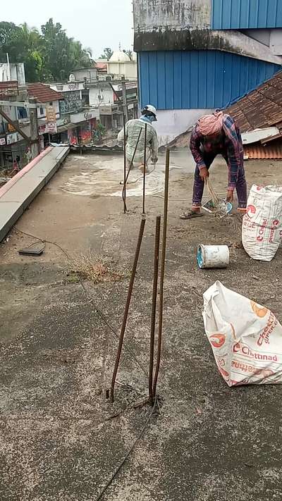 #WaterProofing cleaning process