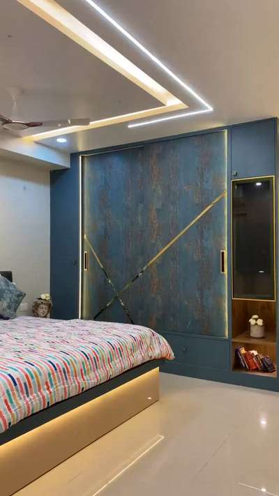 Sliding wardrobe & Double Bed..Tv Unit Latest laminate design 2024
call 9303993688