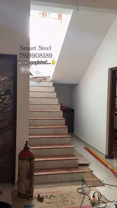 Stainless steel handrail #cristal_steel  #steelrailing  #handrails  #fabricatedstaircase  #fabrication_work  #fabricators  #KeralaStyleHouse  #keralahomedesignz  #keralahomeplans  #keralahomestyle  #tigwelding  #tigwelder  #InteriorDesigner  #interor  #interiorstylist  #Kottayam  #erattupetta  #Contractor  #homeconstruction  #constructionsite  #bulding  #steelworks