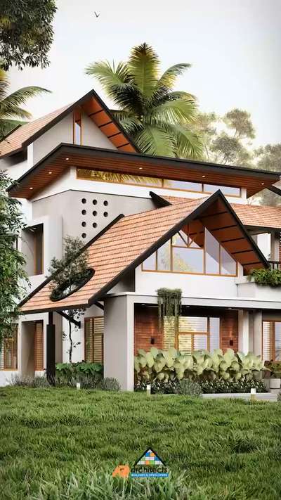 3d elevation 

2950sqft
 #3drenders  #TraditionalHouse #KeralaStyleHouse #ElevationDesign