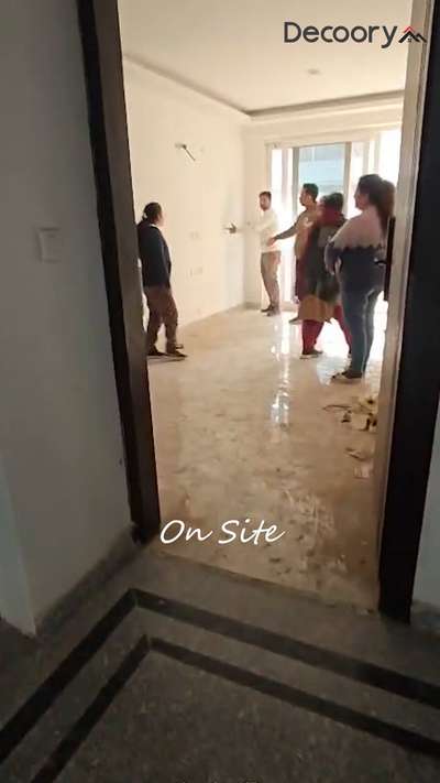 On Site Discussion | Decoory Interiors #InteriorDesigner