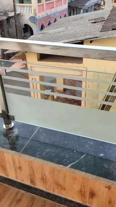 balcony glass reling steel zone jaipur.8078604924