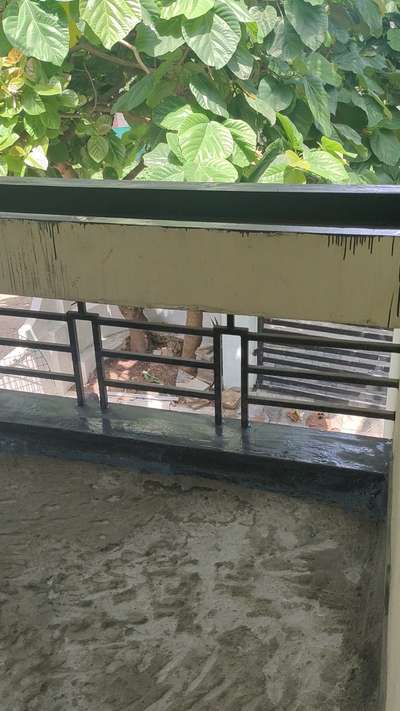 Water proofing balcony floor with fosroc materials