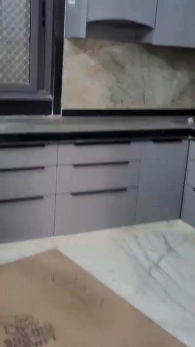 a kitchen and bed, almirah design Idea from DREAM HOME INTERIOR DECOR Rohtak Haryana