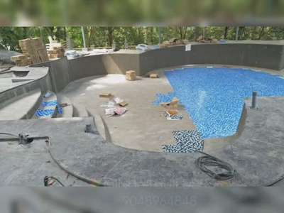 Swimming pool work For Logic Group