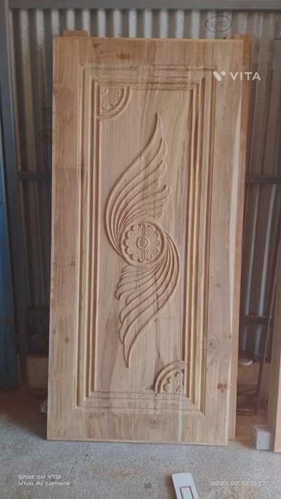 Contact us 🤙 8209330062
 #Woodendoor   #FrontDoor 
 #FrenchDoor  #get  #mengate  #KeralaStyleHouse  #LivingRoomIdeas  #carpentrydrawing  #carpentery  #cncpattern