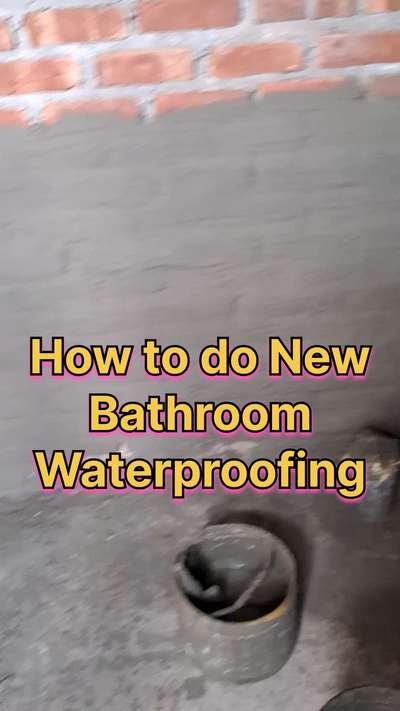 #bathroomwaterproofing