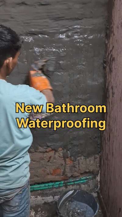 #waterproofingbathroom #bathroomwaterproofing