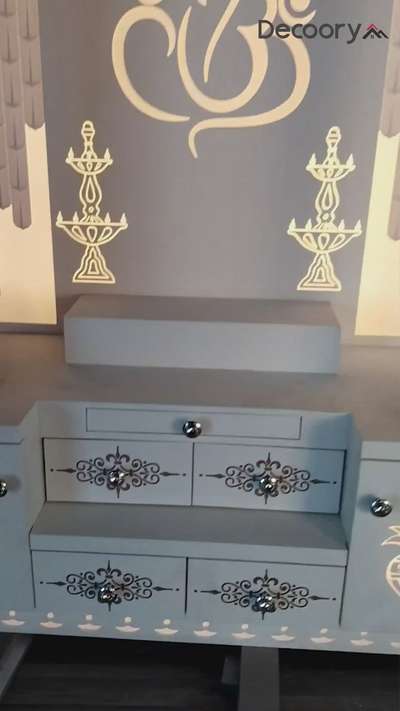 A peaceful corner designed for everyday devotion. This modern pooja unit blends elegant lighting, clean lines, and warm textures to create a serene vibe in any home. Simple, beautiful, and perfect for your spiritual space.

For interior design ideas and customized solutions, contact Decoory Interiors
.
.
#poojaunitdesign #poojaroom #homedesignideas #modernpoojaunit #indianinteriors #interiordesigninspiration #mandirdesign #homeinteriorstyling #woodenpoojaunit #homedecorinspo #decorationideas #decoory #decooryinteriors