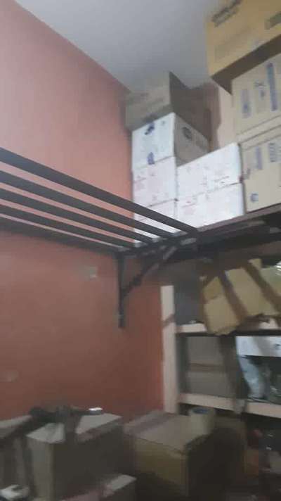 Godam ke liye rack hai store room # # iron rack