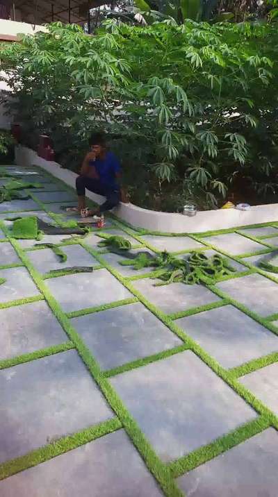 Kadapa 50mm with Welspun 25mm Indian made artificial grass