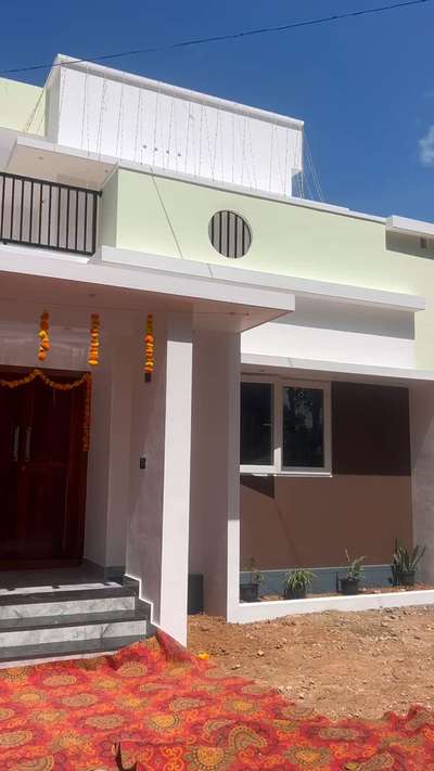 Newly completed project at Poovattur kollam 
Total sqrft:-1523
Total budget:- 28 lakhs
 #KeralaStyleHouse  #Minimalistic  #minimalexteriordesign  #completed_house_construction