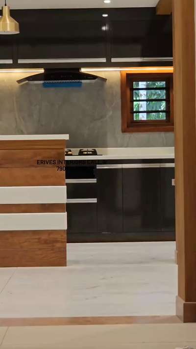 #ModularKitchen  #OpenKitchnen  #dinning  # wash baisin counter  #crokery