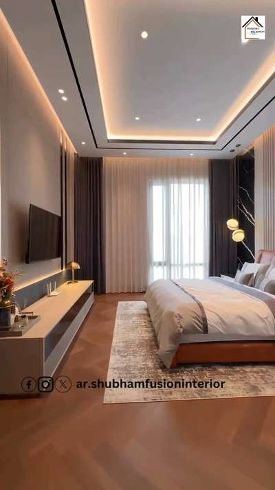 Bedroom Interior || Luxury Interior in affordable price 1200rs sqft  #bedroom #interior