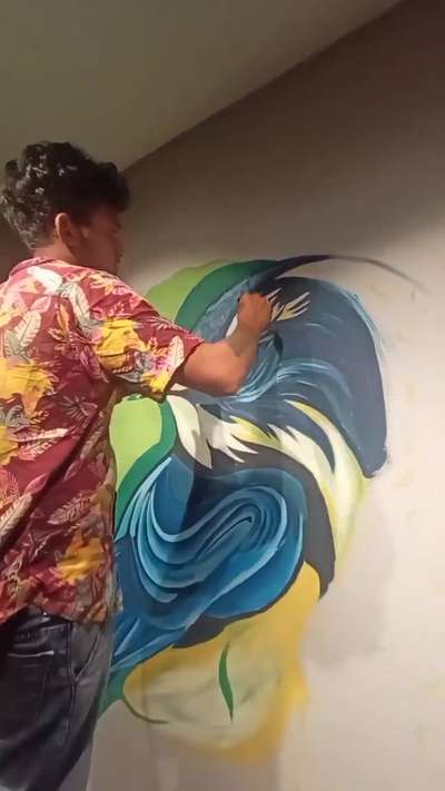 #walldrawing 🎨