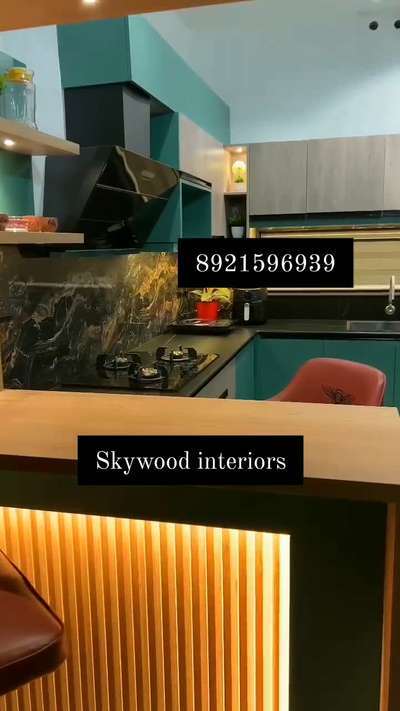 Completed project at Adoor.
Kitchen and Home interiors
Skywood interiors 
Thiruvalla.