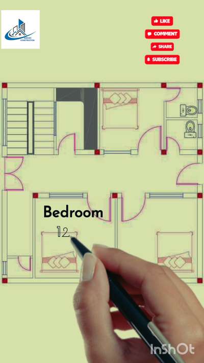 architecture House plan Layout  #2d #3DPlans #ElevationHome #ElevationDesign #LayoutDesigns