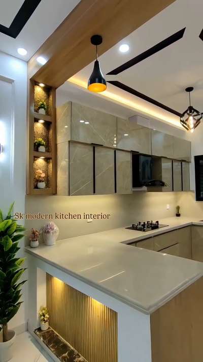 Sk modern kitchen interior work