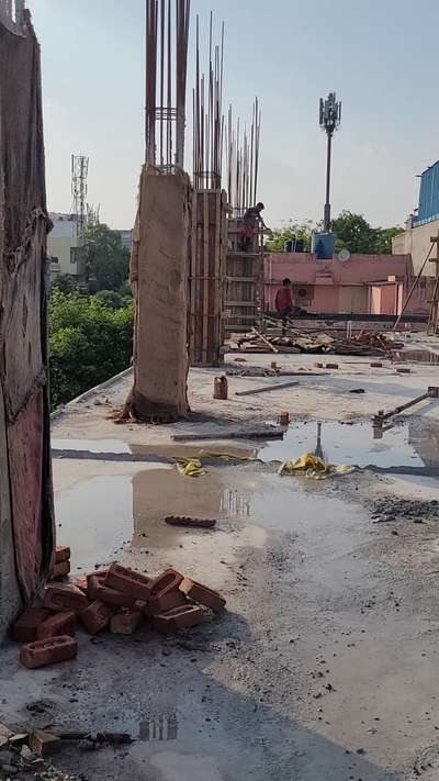 #columncasting#firstfloorcolumnscasting