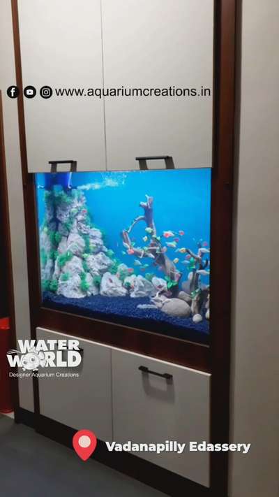 #Wallmounted Aquarium Concept Vadanapilly