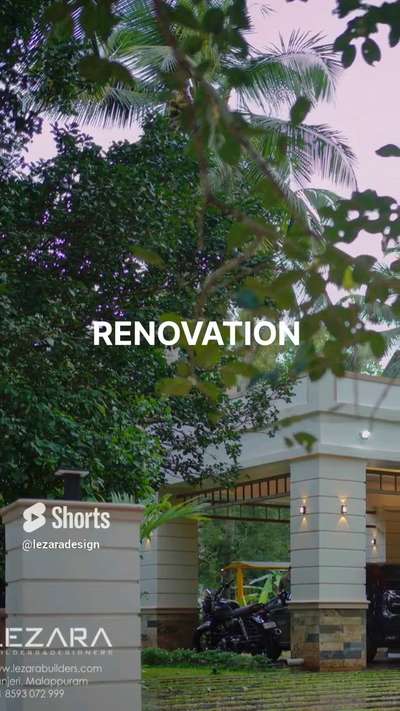 Home Renovation project  #renivation #homerenovation #keralaarchitectdesigns #arabictypevilla #modernhome