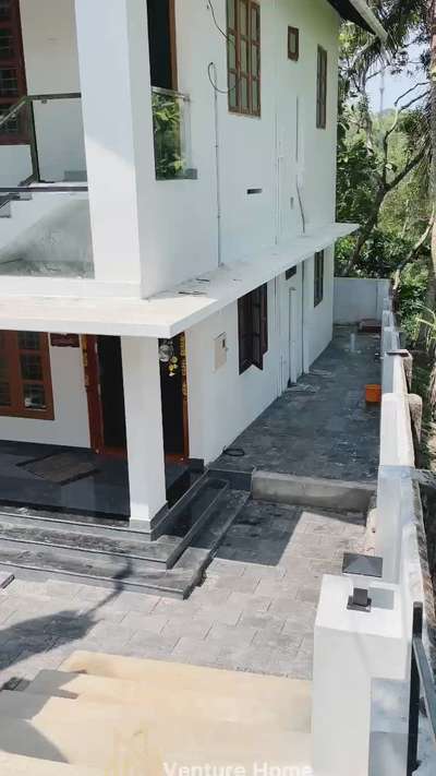 simple tropical design home @ trivandrum