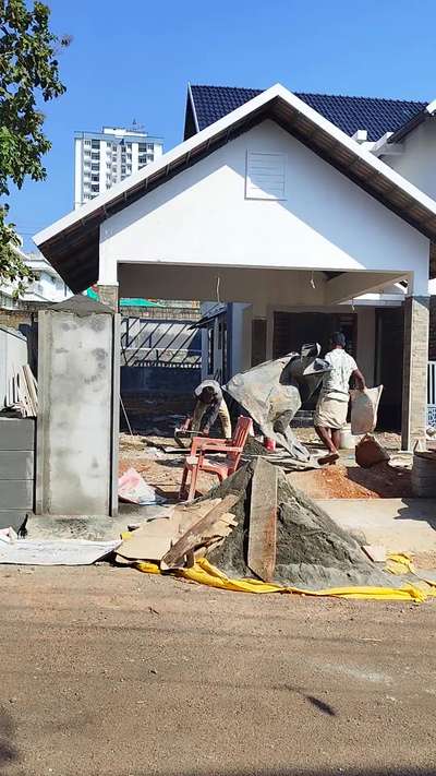 #constructionsite  #kakkanad  #3000 sq.ft # colonial style # 4 BHK