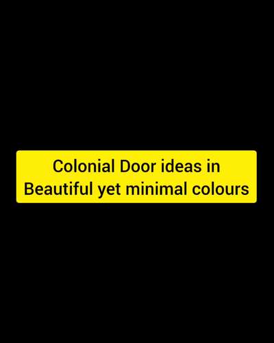 #creatorsofkolo #doors #buy #rightdoors #doorideas #colonial_style #Minimalistic #minimalisticdoors
see these awesome colonial yet minimalistic door designs for your home