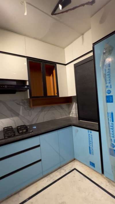 U Type Modular Kitchen  #KitchenIdeas  #ModularKitchen  #KitchenCabinet  #LShapeKitchen