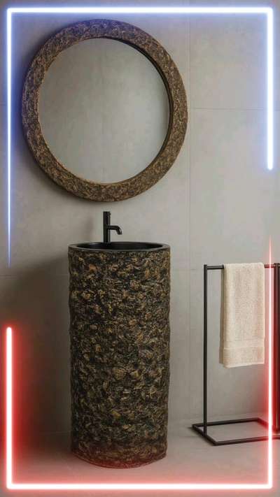 Handcrafted wash basin from #VERRON powered by #COLSTON