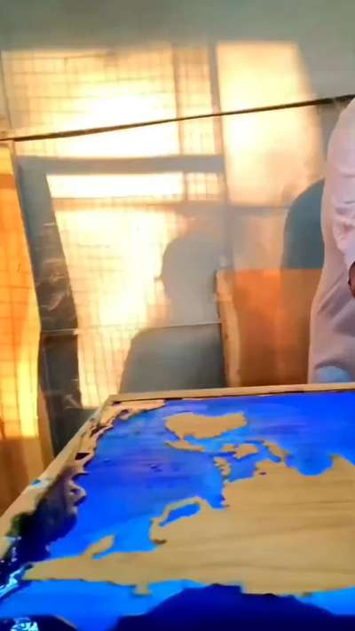 World map coffee table. 
കൂടുതൽ  വിവരങ്ങൾക്ക് #epoxytables
#creative 
#CoffeeTable 
#artwork 
#Architectural&Interior