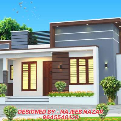 പുതിയ ഒരു 3D ഡിസൈൻ 897 sq.ft 2 ബെഡ്‌റൂം അഭിപ്രായം പറയാമോ..?