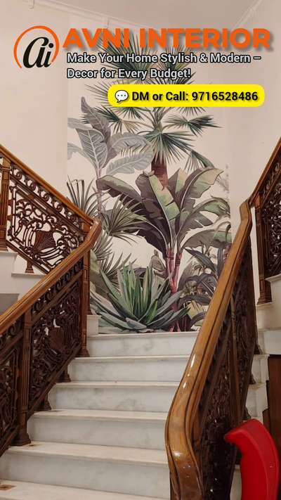 Customised Wallpaper • Any Size • Any Design ✨
Premium finishing by AVNI INTERIOR

#customisedwallpaper #wallpaperdesign #interiordesign #avniinterior #ghaziabad #homedecor #walldecor #anysizeanydesign #verticalwallpaper #premiumwallpaper #retail #wholesale #interiorwork #studiointerior