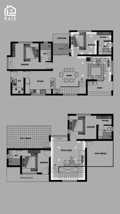 4BHK residential plan in 1910 sqft
Gf: 1182 sqft
Ff:728 sqft