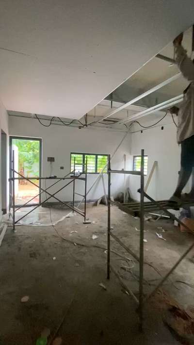 Fall ceiling # PROGRESS @ Thrissur