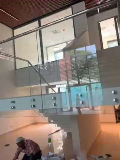 Glass railing work