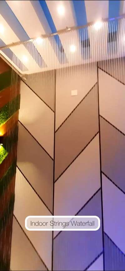 String Waterfall  #HouseDesigns  #InteriorDesigner