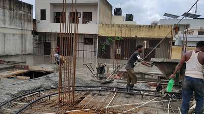 #slab. casting new site